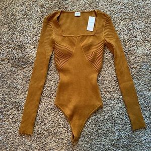 NEW Abercrombie sweater bodysuit long-sleeve